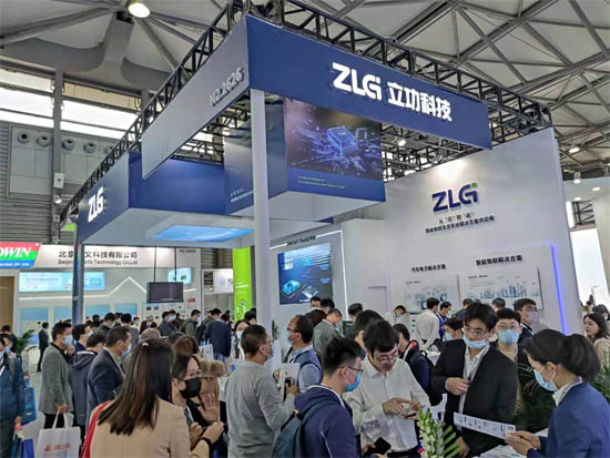 ZLG致遠(yuǎn)電子在2021慕尼黑上海電子展現(xiàn)場